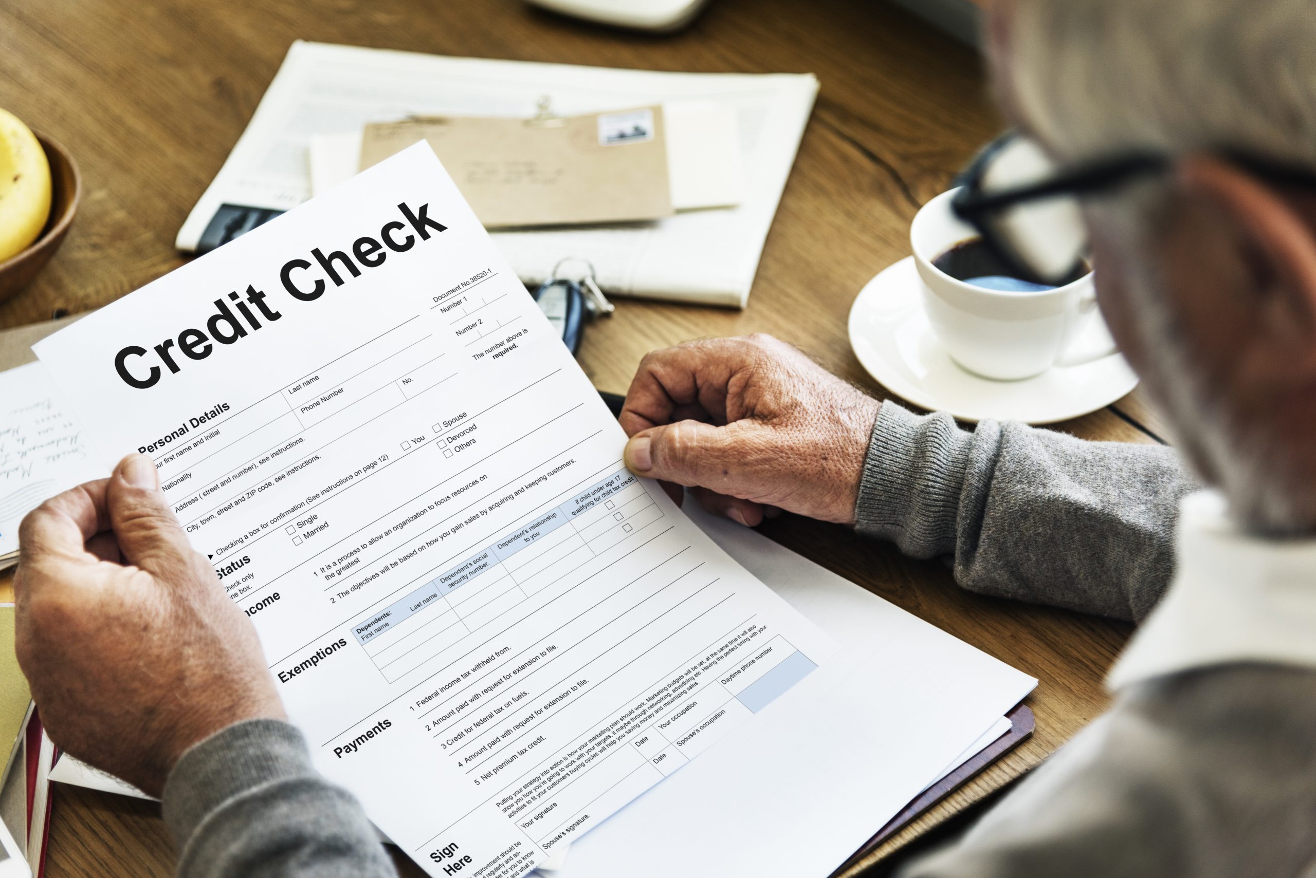 Credit Check Form